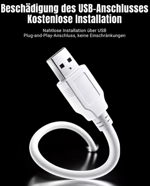 USB Sternenhimmel-Projektor + für Auto und Schlafzimmer + mit Galaxieeffekt